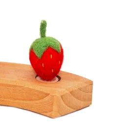 Fraises en feutre, Fraises à pois feutre