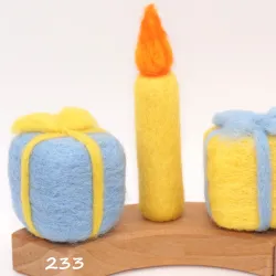 Geburtstags Motivstecker Großes Geschenk, Filzstecker Geschenk XL