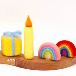 Geburtstags Motivstecker Großes Geschenk, Filzstecker Geschenk XL