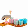 Geburtstags Motivstecker Großes Geschenk, Filzstecker Geschenk XL