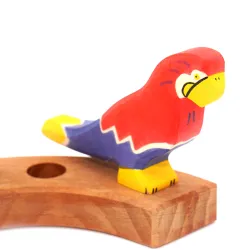 Pappagallo motivo anelli annuali, bambini amano Pappagallo motivo