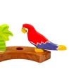 Pappagallo motivo anelli annuali, bambini amano Pappagallo motivo
