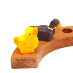 Poussins Coquins Motif de la fiche d'anniversaire