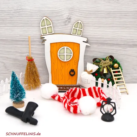 Miniatur Wichtel Set, Wichteltür gestalten Sets, Miniatur Zubehör