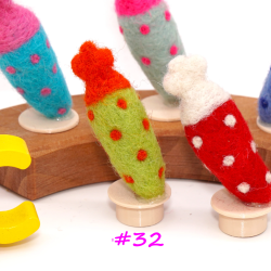 Schultüte 24 Filz Motiv Stecker Einschulung Jahresringe