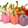 pumpkins colorful ornaments, pumpkins ring plugs idea, cute pumpkins
