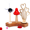 Spinne Fritzy Motivstecker mit Wackelaugen