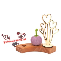 Decorazioni autunnali zucca, Zucca per Grimms, Feltro Spina Albero Anelli