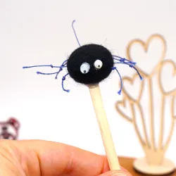 Spider Pumpkin Hearts Autumn Set, funny Birthday rings plug 3pcs. set