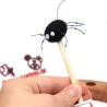 Spider Pumpkin Hearts Autumn Set, funny Birthday rings plug 3pcs. set