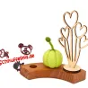 Citrouille en feutre , Anneau d'anniversaire, l'automne Anneau d'anniversaire Citrouille