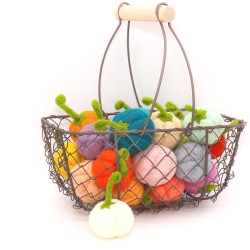 pumpkins colorful ornaments, pumpkins decoration idea, cute pumpkins
