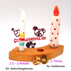 Candle brass birthday candles Schnuffelinis