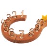 Numeri in legno da 1 a 10, Set di 10 numeri di compleanno