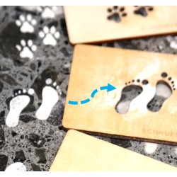 Miniature decoration set, tiny floor mat set, tiny Christmas idea