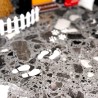 Miniature decoration set, tiny floor mat set, tiny Christmas idea