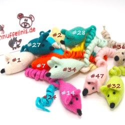 cat toy felt mouse, felt mice ornaments, cat toy felted mouse
