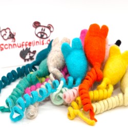 cat toy felt mouse, felt mice ornaments, cat toy felted mouse
