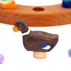 Canard Motif broche Anneaux annuels, Anneaux annuels Canard