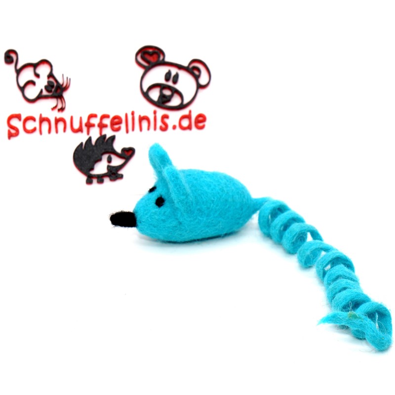Maus 24 Katzenspielzeug Filz