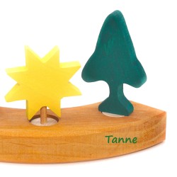 Grimms alberi di Natale, Alberi verdi legno spilli decorativi Grimms