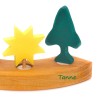 Grimms alberi di Natale, Alberi verdi legno spilli decorativi Grimms