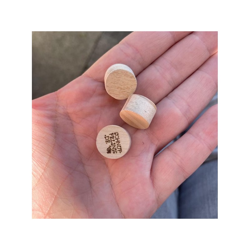 Pivot en bois 16,5mm pour anneaux d'anniversaire