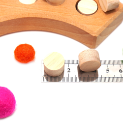 Pivot en bois 16,5mm pour anneaux d'anniversaire
