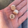 Pivot en bois 16,5mm pour anneaux d'anniversaire