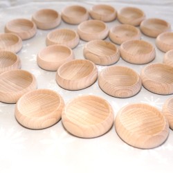 Wooden Christmas spiral holiday saisons calendar