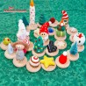 Accessoires en feutre pour Spirale de l'Avent Calendrier, décor de Noël