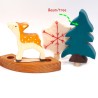 Stars Minis plug-in figures motif plug birthday ring, felt star minis