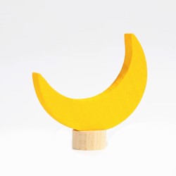 Mond Grimms Motivstecker Jahresringe Holzstern