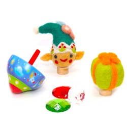 Accessoires en feutre pour Spirale de l'Avent Calendrier, décor de Noël