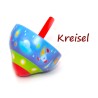 Kreisel bunter Spielkreisel Tischkreisel