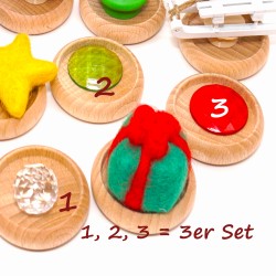 Accessori Spirale dell'Avvento Calendario,  Accessori in feltro legno