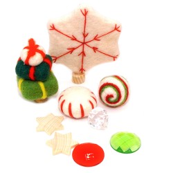 accessories for Christmas calendar, stocking stuffers toddler Waldorf