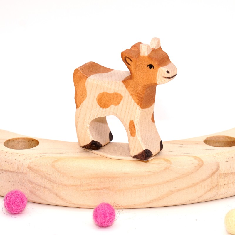 Wooden goat Grimms, gifts for Grimms, wood fawn deer calf, fawn deer Wooden goat Grimms, gifts for Grimms, wood fawn deer calf, fawn deer
