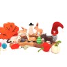 Cinghialetto en legno per Grimms, figurina Bambini martora