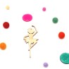 Tänzerin Ballerina 2 Holz Anhänger Baby Mobile DIY