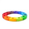 Anello di compleanno in legno, Montessori Bambini corona