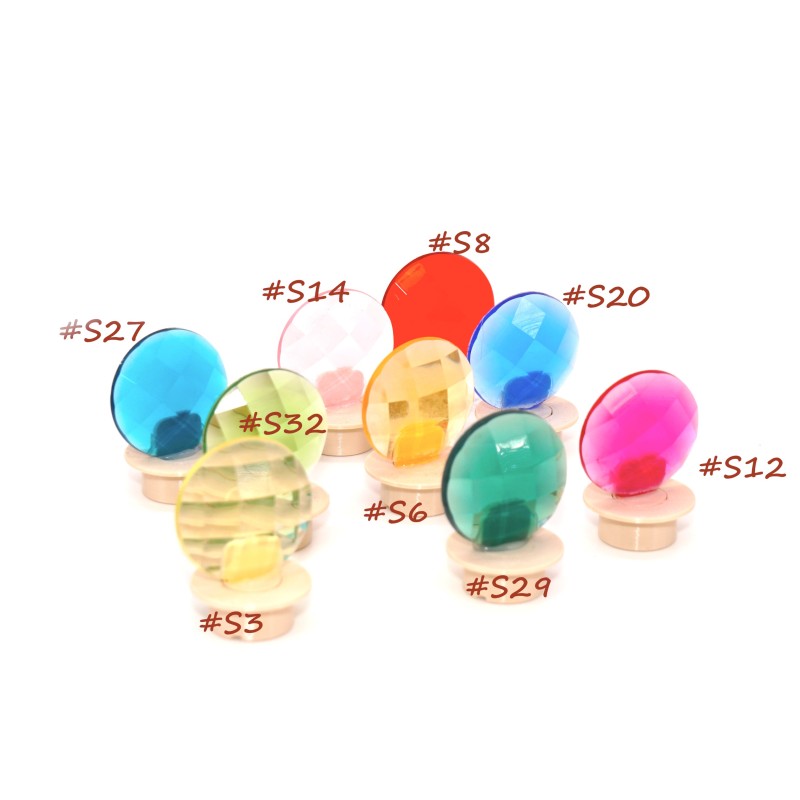 Kaleidoscope plugs for Grimms, glitter stones children birthday Kaleidoscope plugs for Grimms, glitter stones children birthday