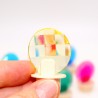 Kaleidoscope plugs for Grimms, glitter stones children birthday