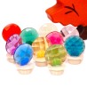 Kaleidoscope plugs for Grimms, glitter stones children birthday
