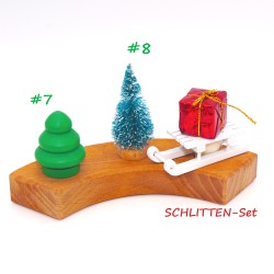 Birthday rings sleight plug-in figure, Sleight gift set rocket plug-in figure