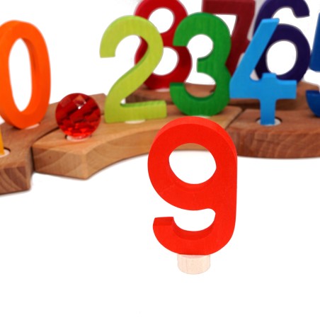 Number 9 Grimms birthday plug Schnuffelinis