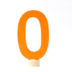 Number 0 Grimms birthday plug annual rings