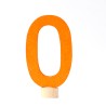 Number 0 Grimms birthday plug annual rings