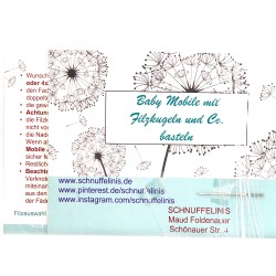 Kits DIY pour mobiles pour bébés Schnuffelinis