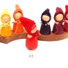 Holzwichtel Puppen mit Zipfelmütze